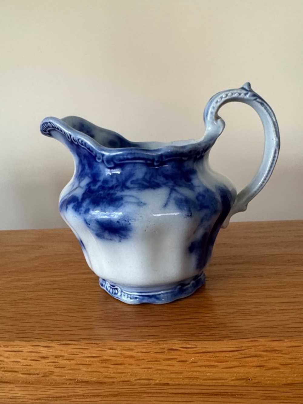 Flow Blue “Lonsdale” Creamer